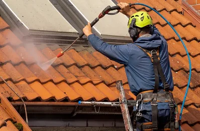 Démoussage et hydrofuge de toiture à Laperche